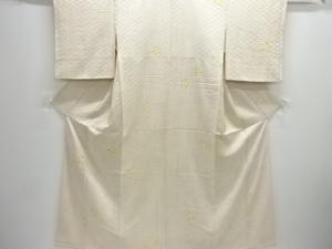 絞り 花模様小紋着物